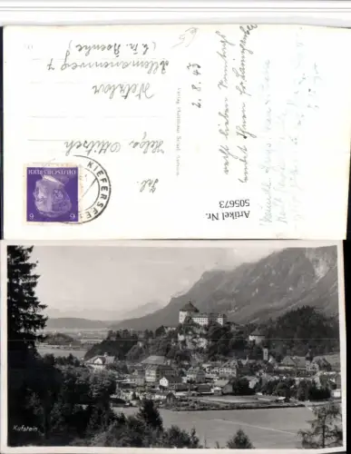505673,Kufstein Totale m. Festung Bergkulisse