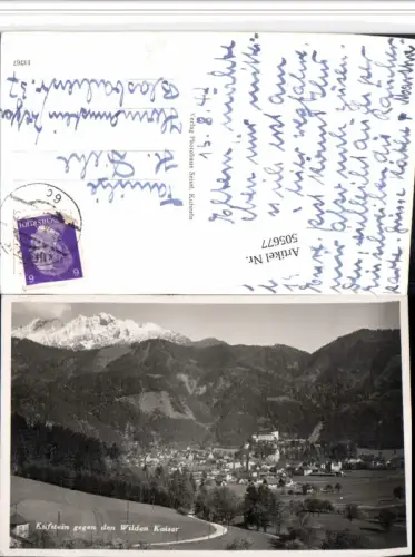 505677,Kufstein Totale geg. Wilden Kaiser Bergkulisse