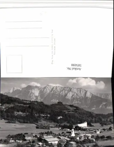 505690,Erl in Tirol Totale Bergkulisse