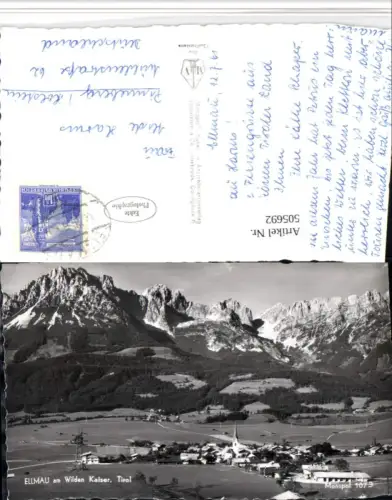 505692,Ellmau am Wilden Kaiser Totale Bergkulisse