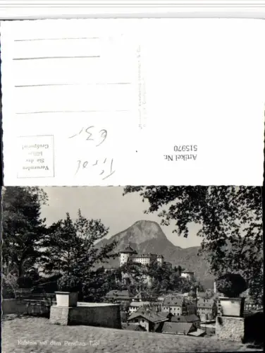 515970,Kufstein Teilansicht m. Festung geg. Pendling