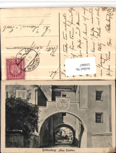 516067,Rattenberg am Inn Altes Stadttor Tor Straßenansicht
