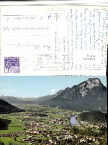 518917,Kufstein Totale geg. Pendling Bergkulisse