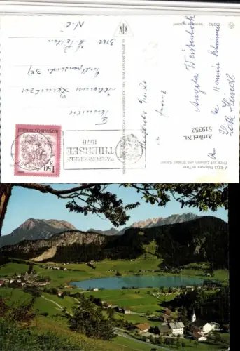 519352,Thiersee Totale m. Zahmen u. Wilden Kaiser Bergkulisse