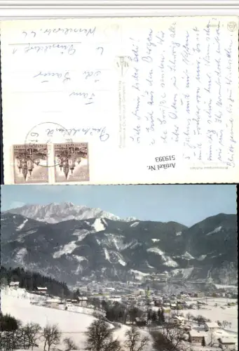 519393,Kufstein Totale geg. Wilden Kaiser Bergkulisse Winterbild