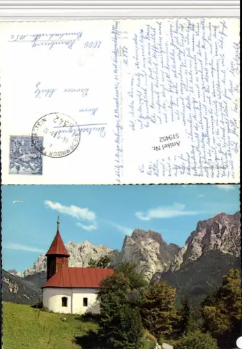 519452,Antoniuskapelle Kapelle b. Kufstein Bergkulisse