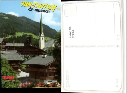 519963,Alpbach Teilansicht Kirche