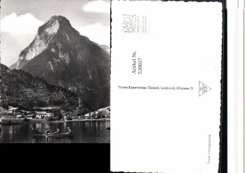 520027,Thiersee bei Kufstein Boot am See