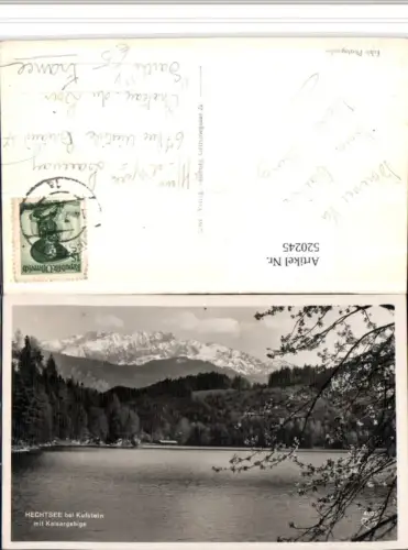 520245,Hechtsee See b. Kufstein m. Kaisergebirge Bergkulisse pub Cosy 4052