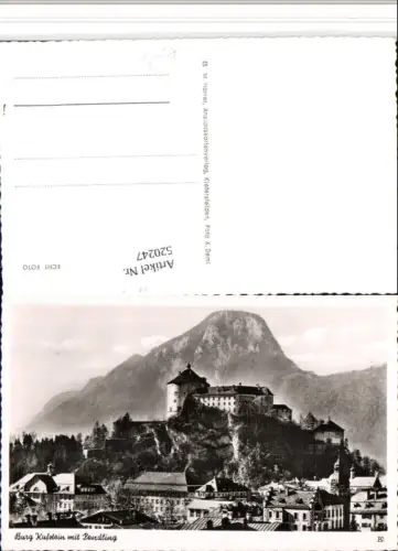 520247,Kufstein Teilansicht m. Festung geg. Pendling