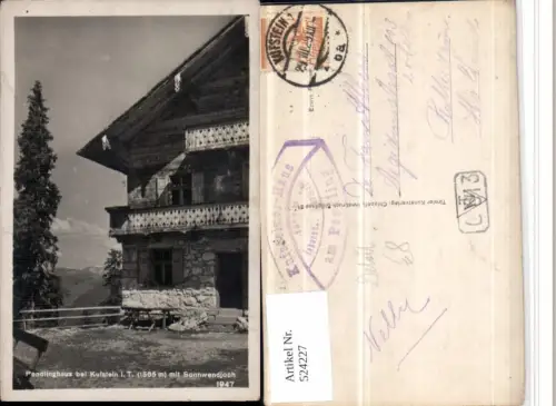 524227,Pendlinghaus b. Kufstein m. Sonnwendjoch Detailansicht
