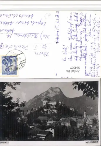 524307,Kufstein Teilansicht m. Festung geg. Pendling