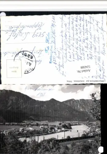 524308,Langkampfen b. Kirchbichl in Tirol Teilansicht Zug Bergkulisse