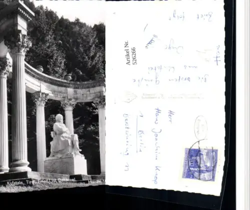 526266,Kufstein Friedrich List Denkmal