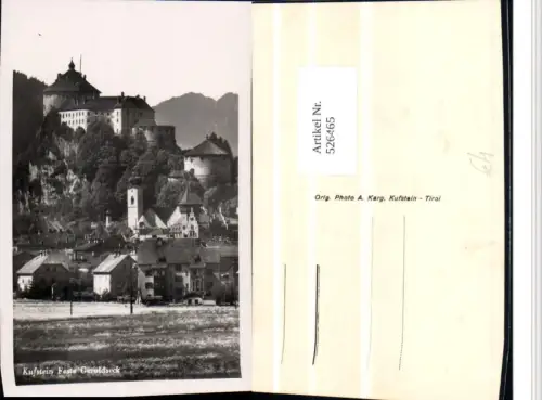 526465,Kufstein Feste Geroldseck Detailansicht