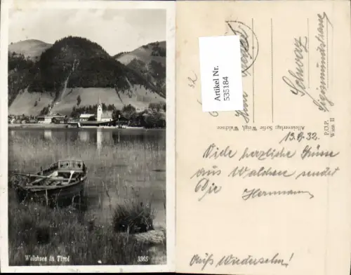 535184,Walchsee in Tirol Boot