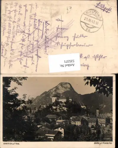 535371,Kufstein in Tirol Burg m. Pendling Feldpost