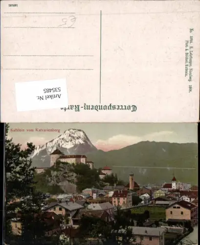 535485,Kufstein vom Kalvarienberg