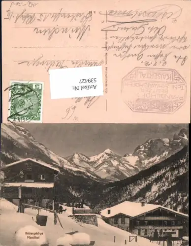 539427,seltene AK Kufstein Pfandlhof im Kaisergebirge 1913