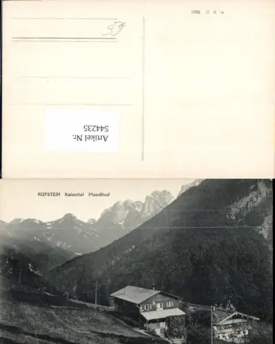 544235,Kufstein Kaisertal Pfandlhof Partie
