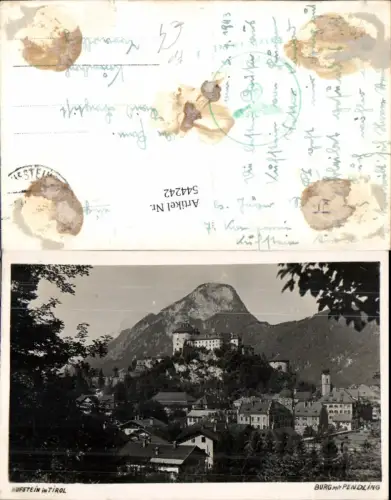 544242,Kufstein Burg Geroldseck Pendling Feldpost