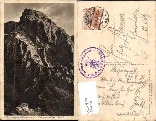544253,Kufstein Stripsenjochhaus Totenkirchl