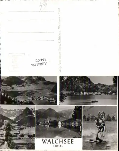 544270,Walchsee bei Kufstein Wasserski Wasserschi