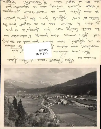 544478,tolle Foto-AK Söll Leukental Tirol