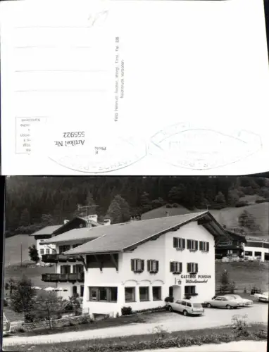 555922,tolle AK Wildschönau Oberau Gasthaus Wildschönauer Hof