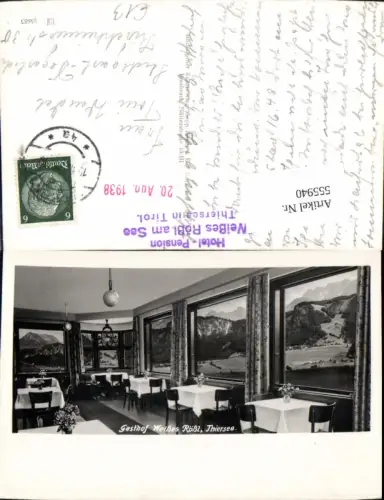 555940,Thiersee bei Kufstein Gasthaus Weißes Rößl Innen