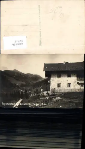 557019,tolle Foto-AK Alpenwirtschaft Köndlötz Tirol Erl Erlerberg Kufstein pub D. Amort Kufstein