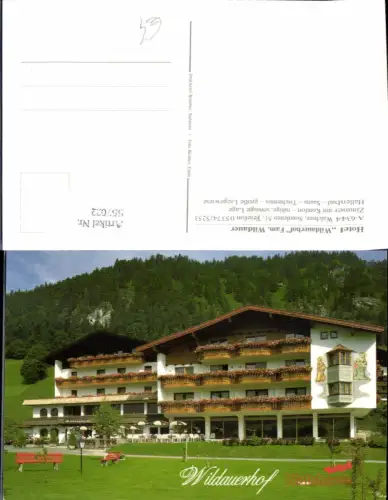 557022,Walchsee Gasthaus Wildauerhof