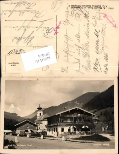 557024,tolle Foto-AK Landl bei Kufstein Krämerwirt Gasthaus