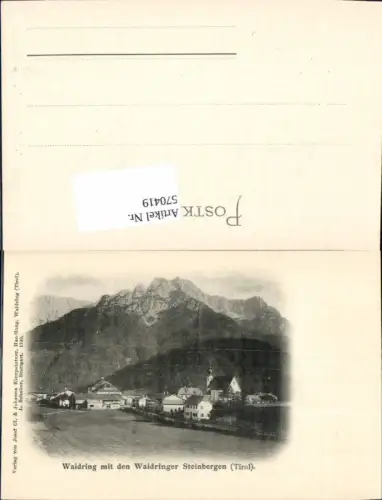 570419,Waidring Tirol