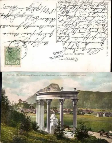 574435,Kufstein Friedrich Liszt Denkmal
