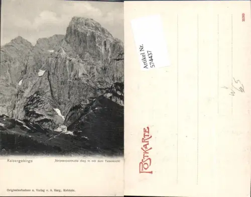 574437,Kufstein Kaisergebirge Hinterbärnbad Stripsenjochhütte
