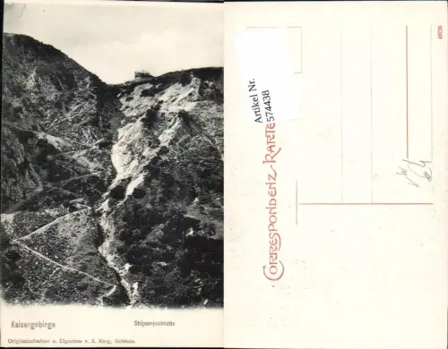 574438,Kufstein Kaisergebirge Hinterbärnbad Stripsenjochhütte