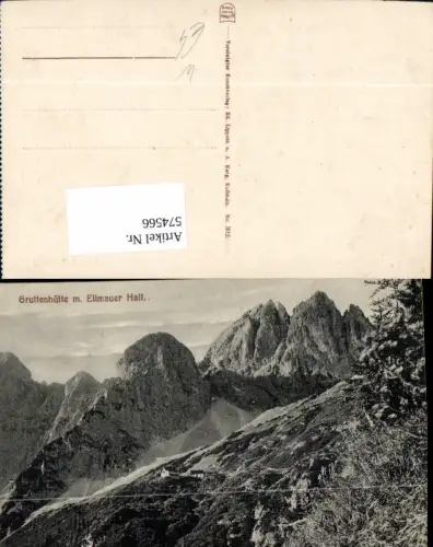 574566,Ellmau Gruttenhütte m. Ellmauer Halt