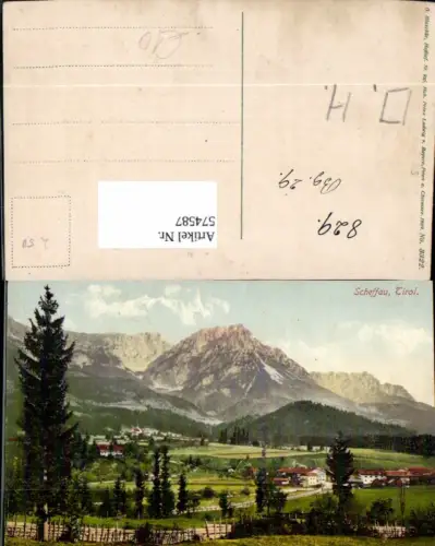 574587,Scheffau am Wilden Kaiser Totale
