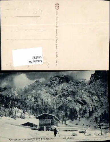 574592,Scheffau am Wilden Kaiser Kaindlhütte Wintersport