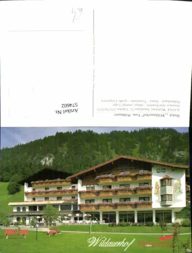 574602,Walchsee Hotel Wildauerhof