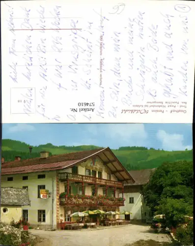 574610,Niederndorf b. Kufstein Gasthof Pension Wildbichl