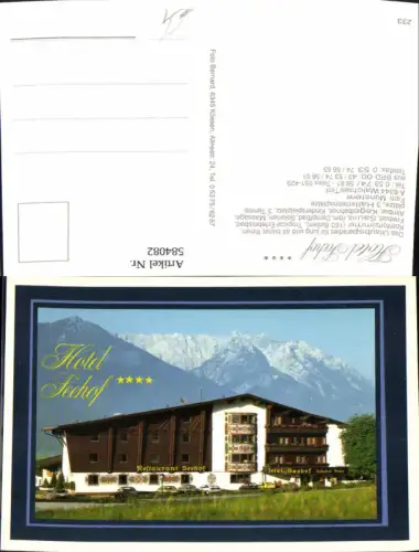 584082,Walchsee Tirol Hotel Seehof