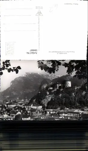 584087,Foto Ak Kufstein Festung Geroldseck m. Kaisergebirge