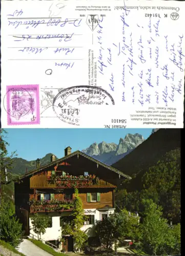 584101, Ebbs Kufstein Berggasthof Pfandlhof geg. Stripsenjoch Totenkirchl