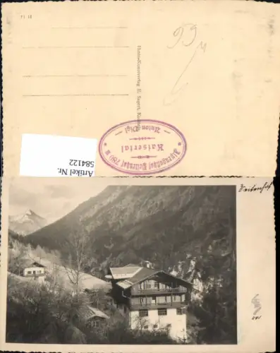 584122,Foto Ak Scheffau am Wilden Kaiser Leitenhof Alpengasthof
