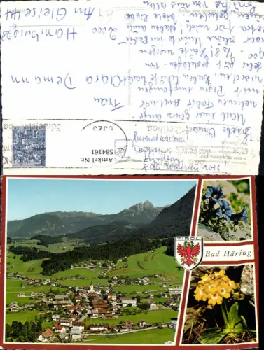 584161,Mehrbild Ak Bad Häring Alpenflora pub Alpine Luftbild FÖ 57625 BI 5