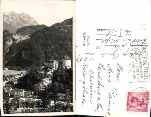 597746,Foto Ak Festung Kufstein