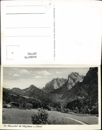 597762,Im Kaisertal b. Kufstein i. Tirol