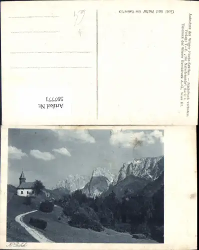 597771,Gott u. Natur i. Kaisertal Kirche Antoniuskapelle Ebbs Kufstein